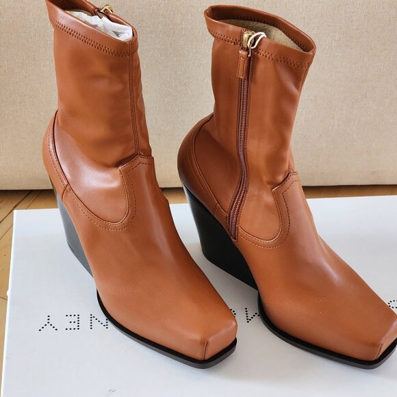 New in box Stella McCartney Western Boots Sz 40 - Picture 1 of 10